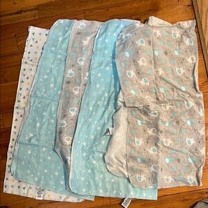 Luvable Friends Blue and Gray Kids Pajamas